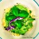 Avocado Spinach Pesto over Spaghetti Squash