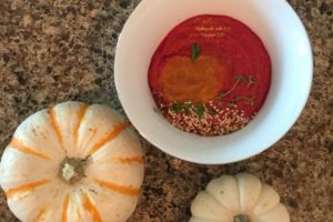 Magenta Pumpkin Beet Hummus