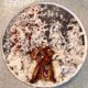 How to make a Dog in a Blizzard Smoothie Bowl